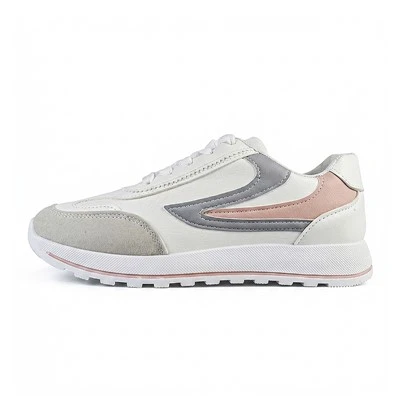 Chaussures d'injection blanches sportives